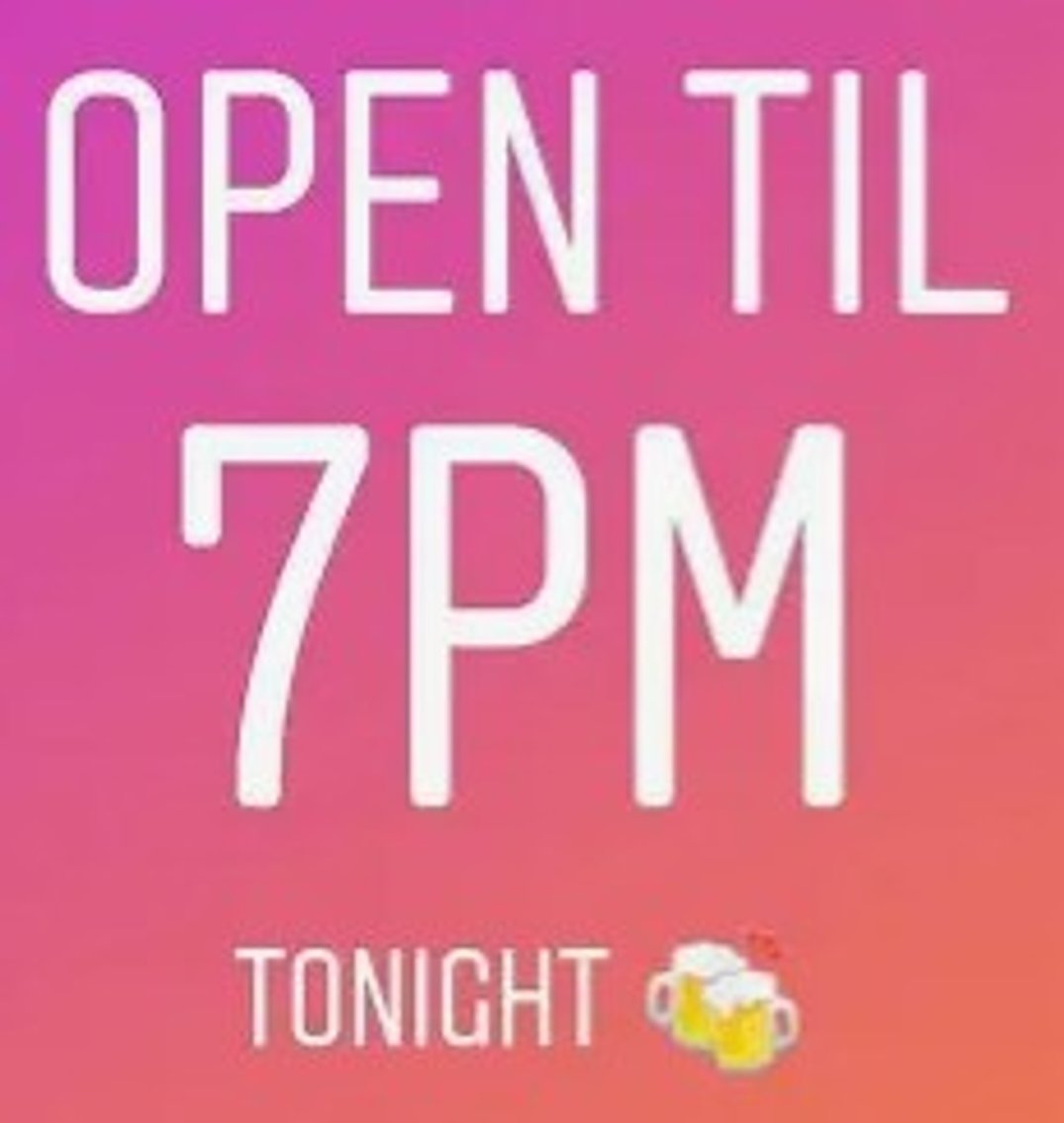 Image for We’re staying open late Friday, November 7, 2025     9AM— until 7:00 PM!