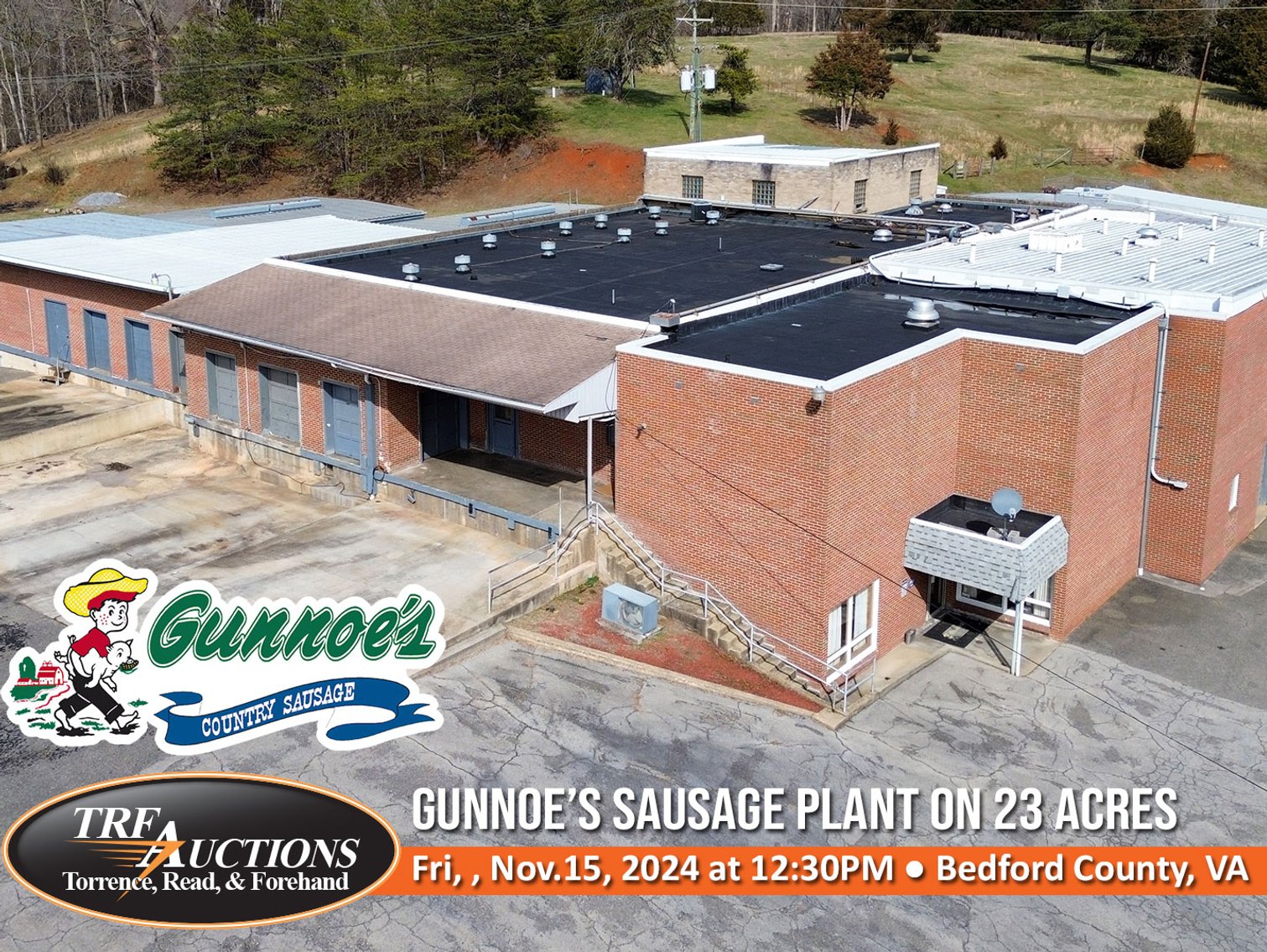 Image for Gunnoe's Sausage Plant: 28,000 Sq.Ft on 23.44 Acres