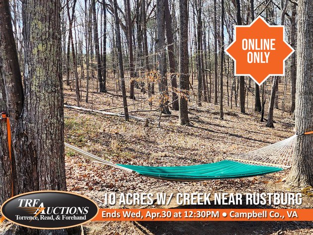 10 Acres on Button Creek in Rustburg
