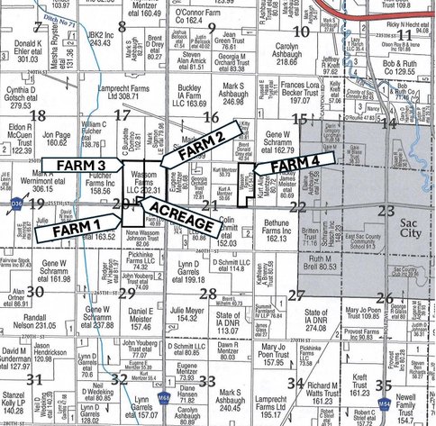 Image for Sac County, IA Land Auction!