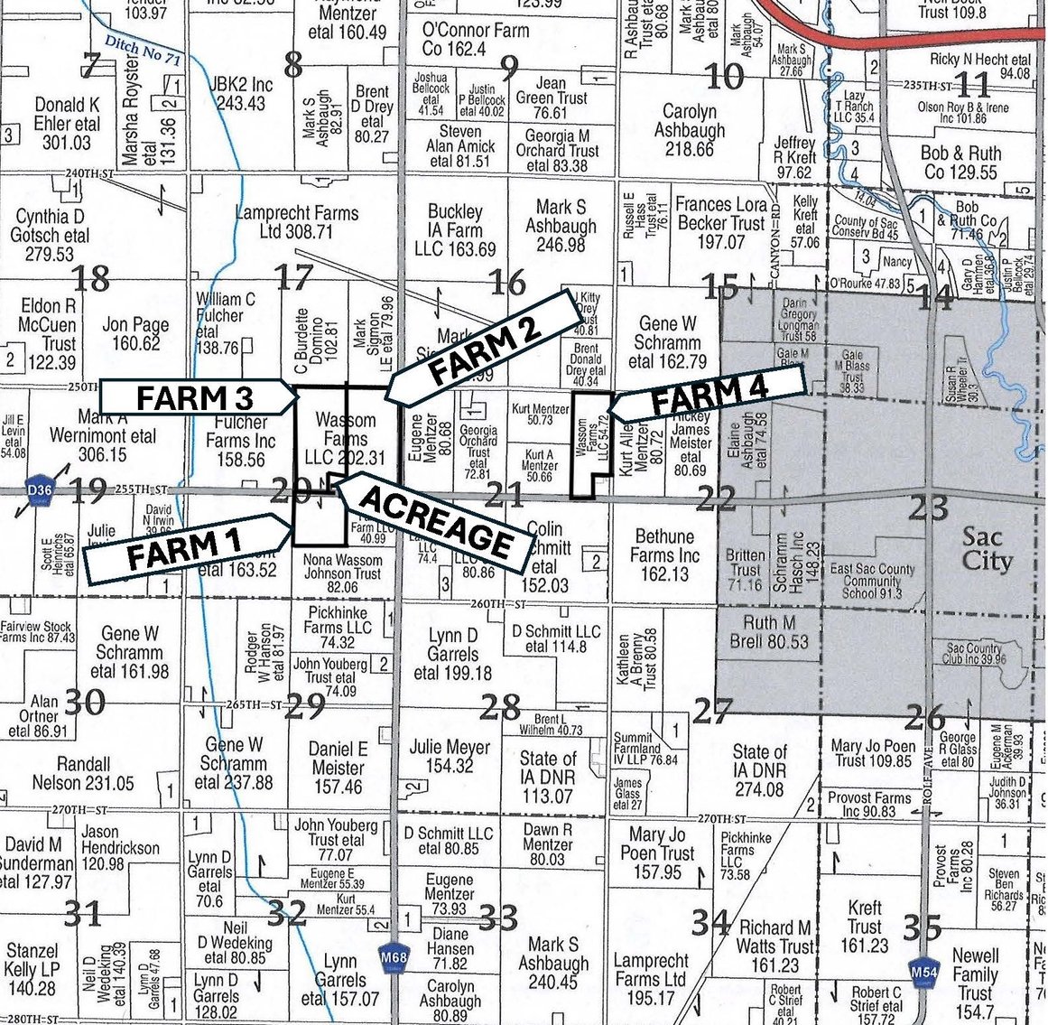 Image for Sac County, IA Land Auction!