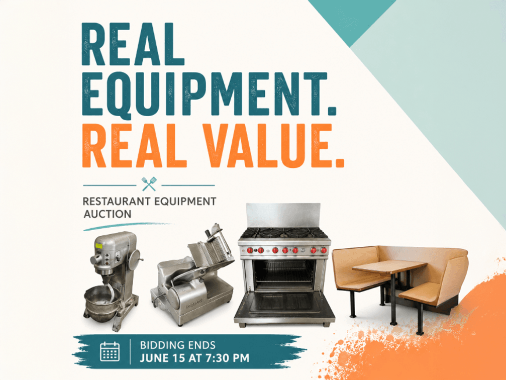 Image for Restaurant Equipment 6.15.26