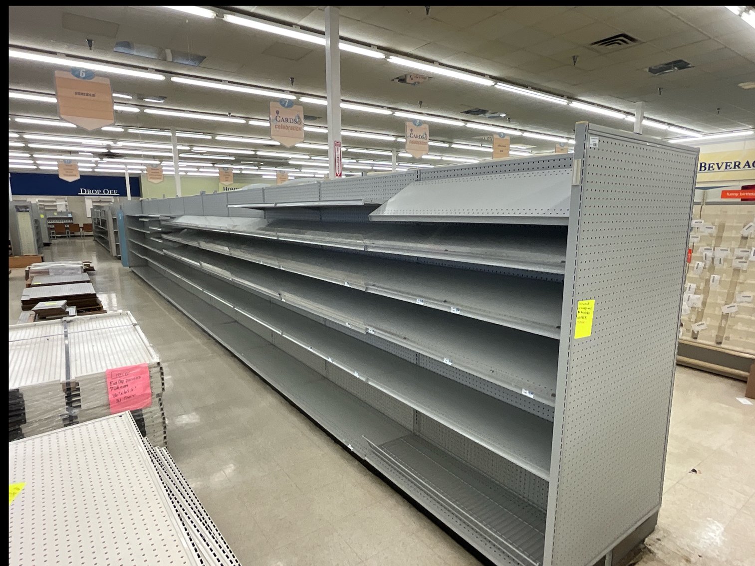 Image for (Toledo OH) Shelving Units, Refrigerators, Check Out Stands (Secor)