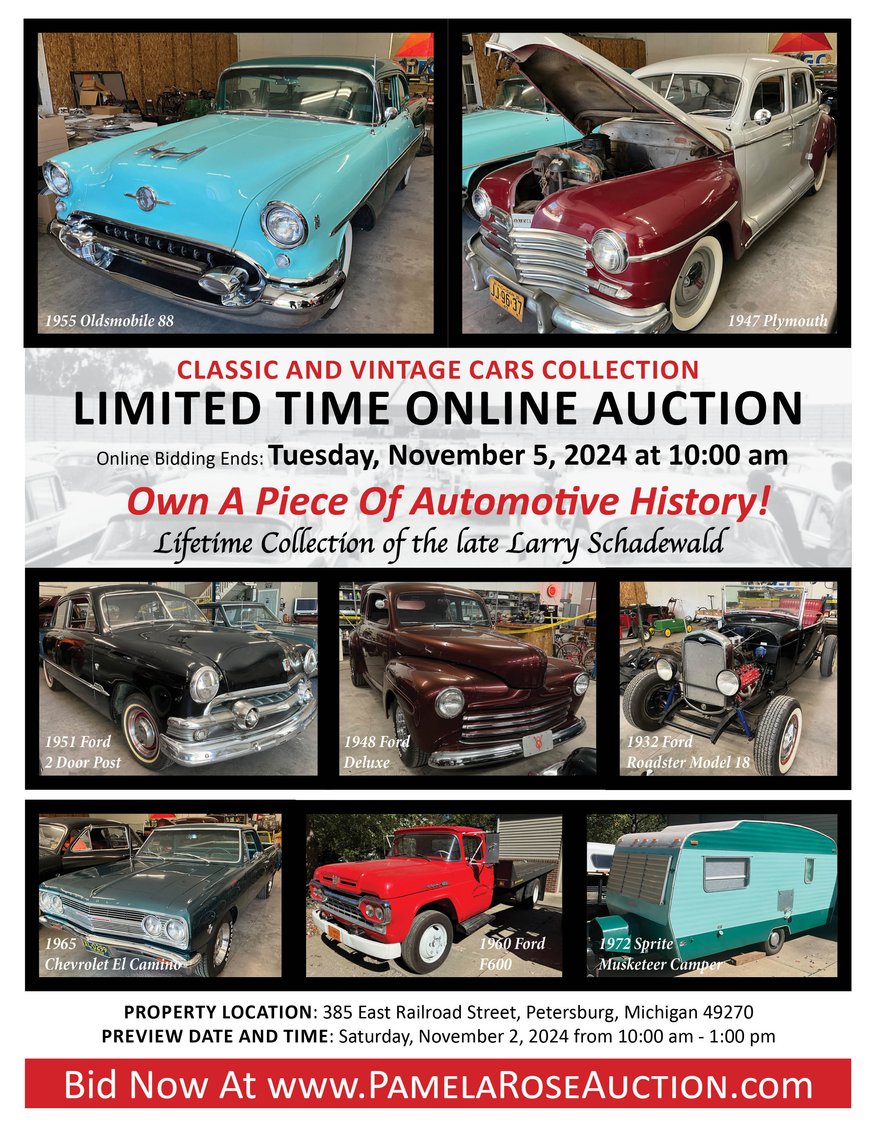 Image for (Petersburg MI) Lifetime Collection of the late Larry Schadewald (E Railroad St.)