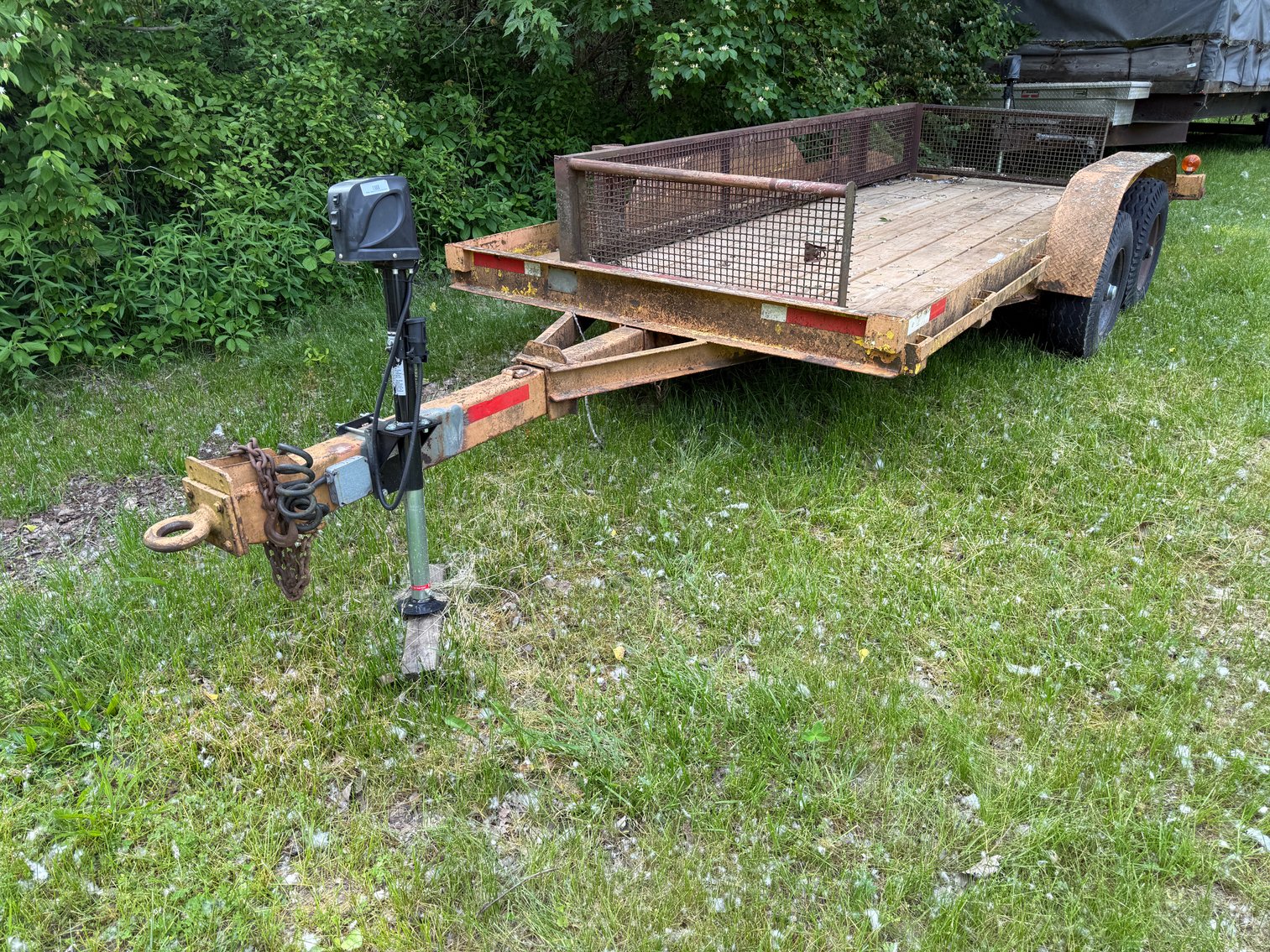 Image for (Swanton OH) Locomotive, Willys Jeep, Tractors, Camper, Train Cars, Tools (Angola Rd.)
