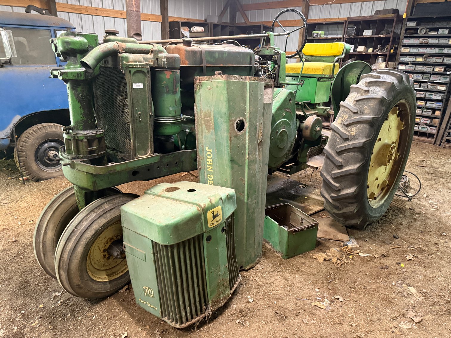 Image for (Swanton OH) Locomotive, Willys Jeep, Tractors, Camper, Train Cars, Tools (Angola Rd.)