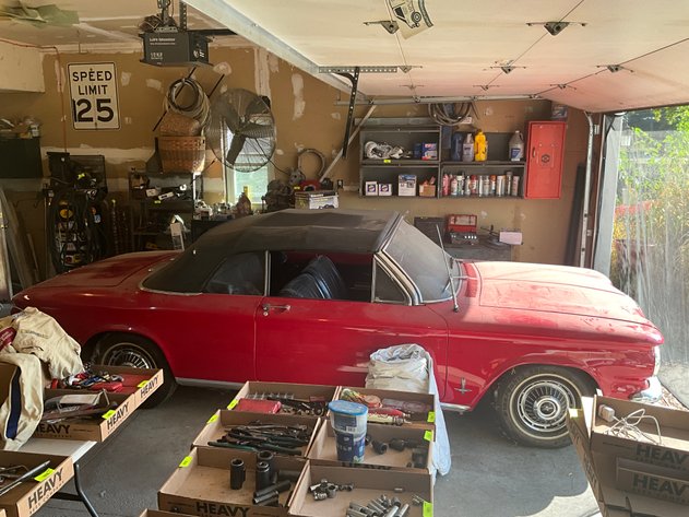 Image for (Whitehouse OH) Corvair Convertible, Country Coach Motorhome, Tools, Contents Of Home (Weckerly Rd.)