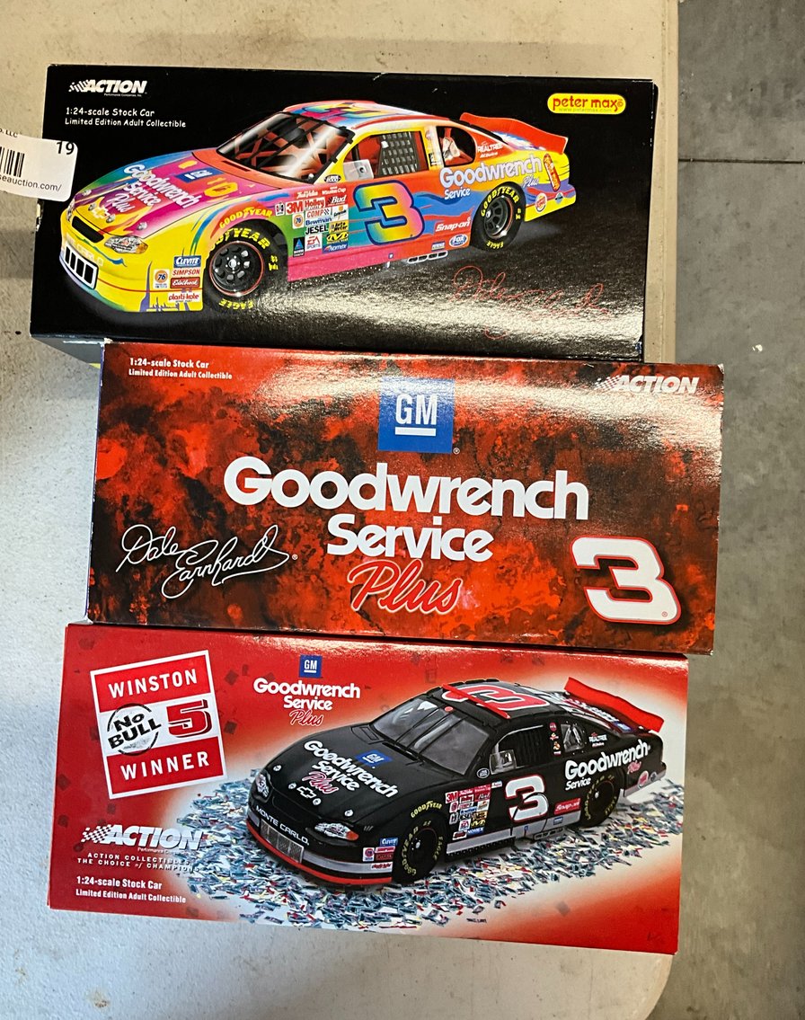 Image for (Whitehouse OH) GMC Sonoma, Dale Earnhardt & Dale Earnhardt Jr. Collectibles, Glassware (Weckerly Rd.)