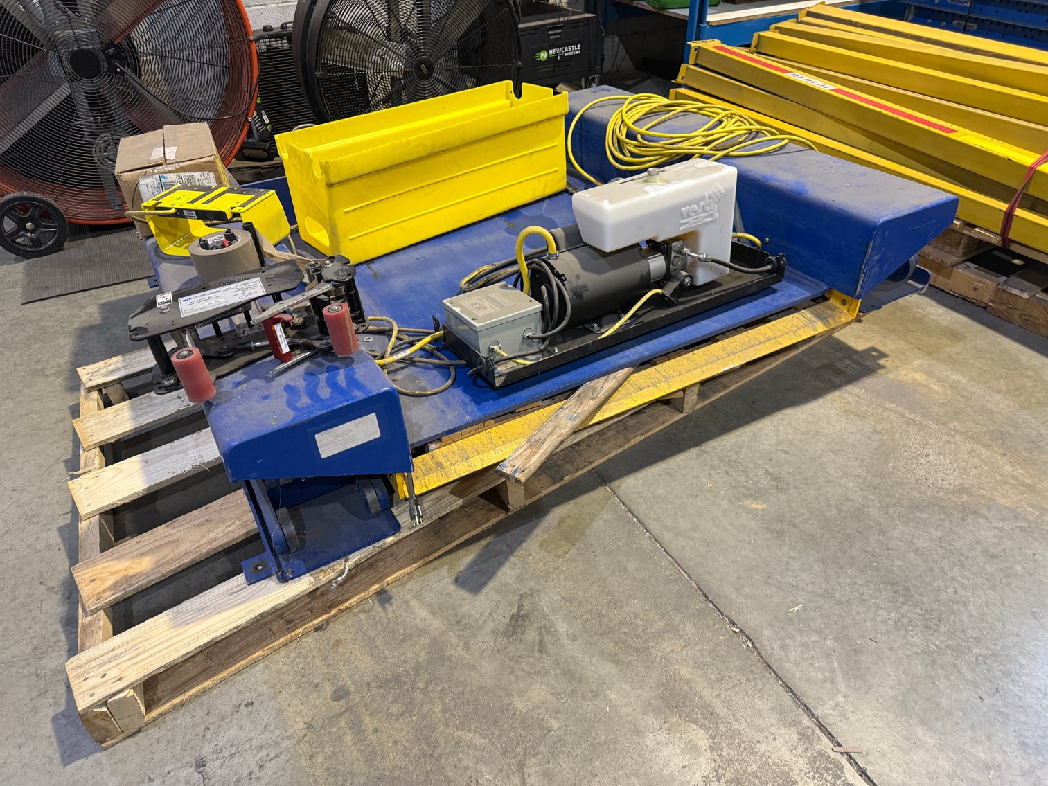 Image for (Perrysburg OH) Crown Forklift, Packing Machines, Pallet Racking, Conveyors (Ponderosa Rd.)