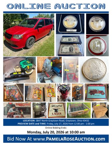 Image for (Graytown OH) Massive Coin Collection, 2015 Dodge Van, Tools, Vintage Toys (Graytown Rd.)