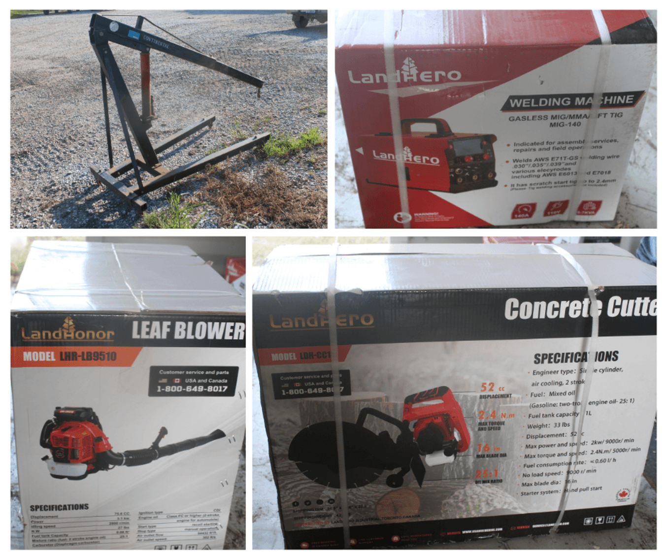 Image for August 2025 Equipment & Skid Steer Attachment Auction