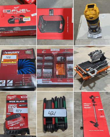 Image for February 2026 Home Depot Overstock Auction