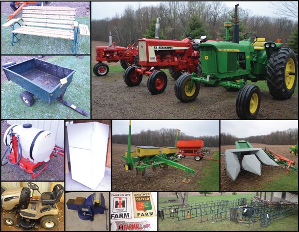 TRACTORS, FARM EQUIPMENT, TOOLS, HUNTING GEAR, AND MORE - Cadott, WI