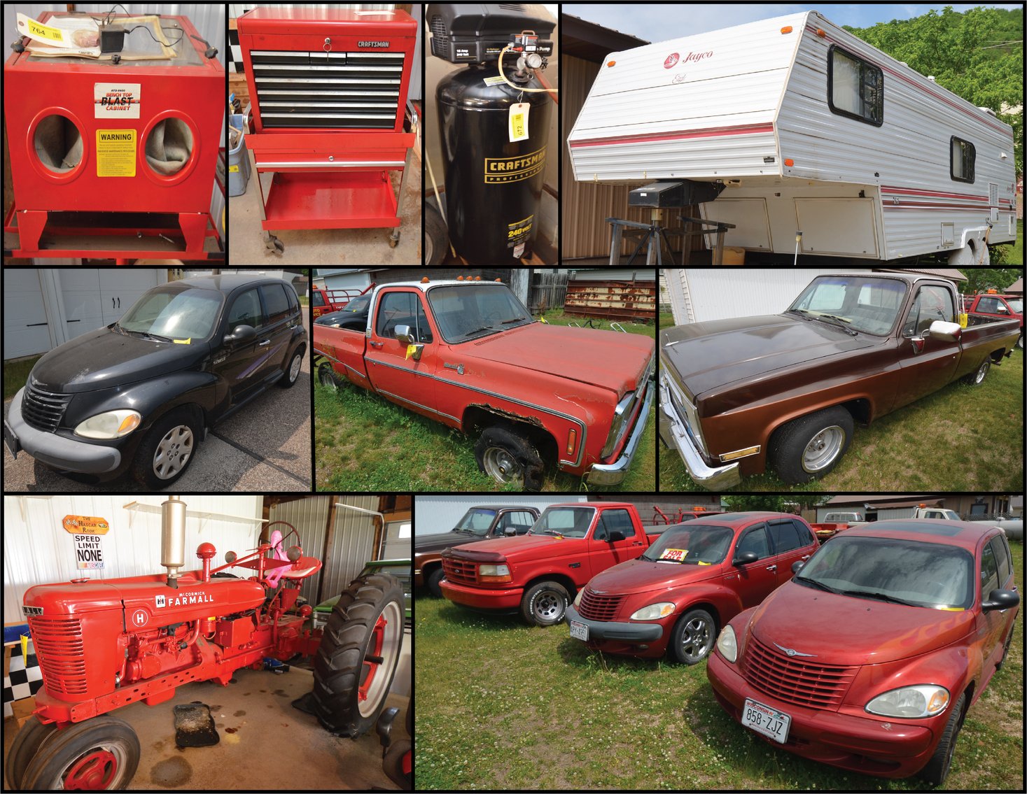 Image for VEHICLES, TOOLS, CAMPER, SHOP EQUIPMENT, TRACTOR, OTHER ITEMS -  COCHRANE AUTO SERVICE - Cochrane, WI
