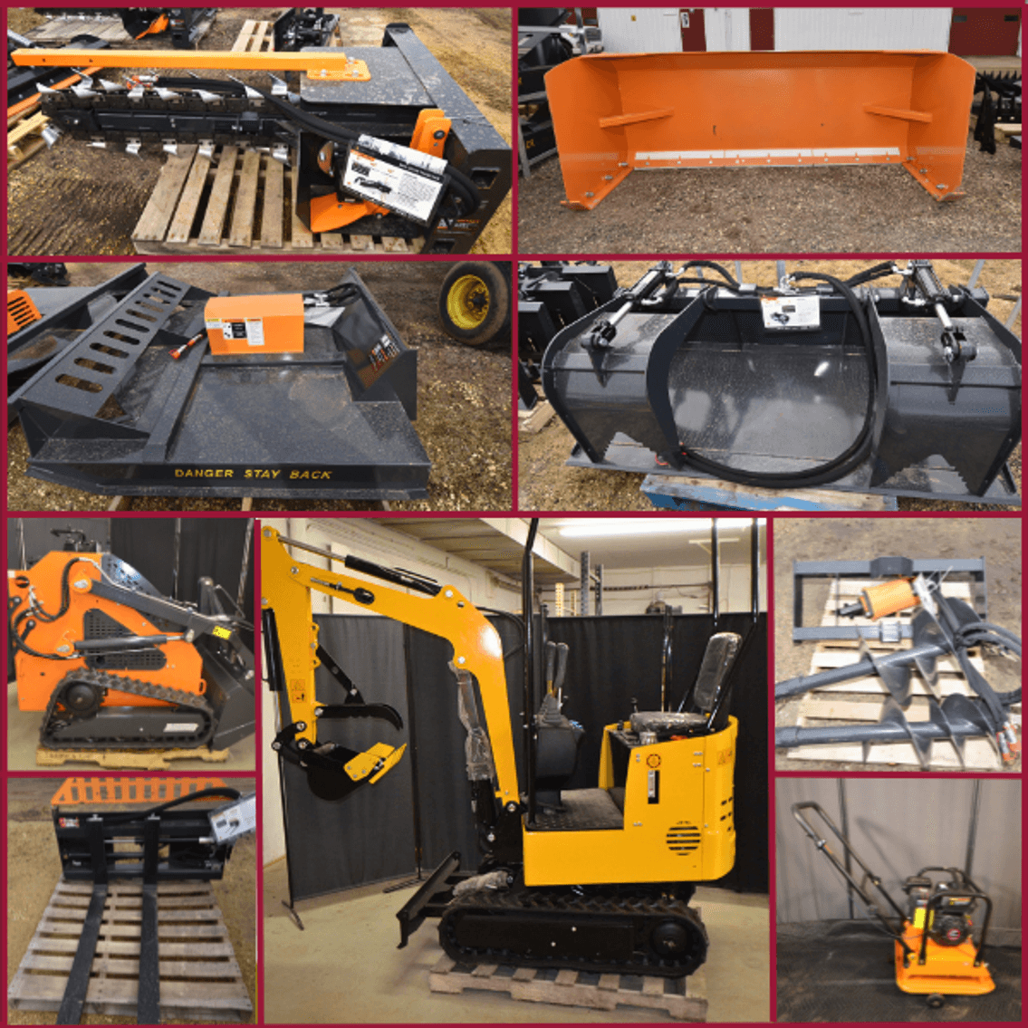 Image for MINI EXCAVATOR & SKID STEER & WOLVERINE SKID STEER ATTACHMENTS - Mondovi, WI