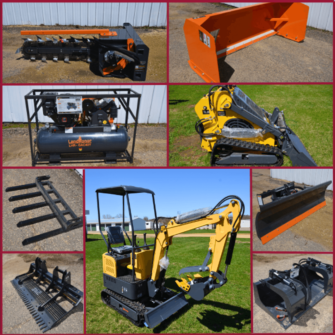 Image for MINI EXCAVATOR & MINI SKID STEER & WOLVERINE SKID STEER ATTACHMENTS - Mondovi, WI