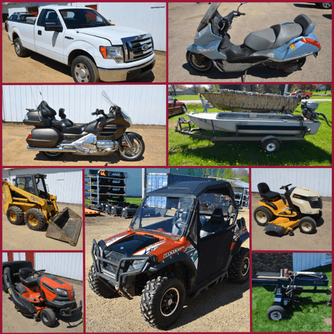POLARIS RZR, HONDA MOTORCYCLE, TRUCKS, BOATS, MOWERS, TOOLS, and MORE! - Mondovi, WI
