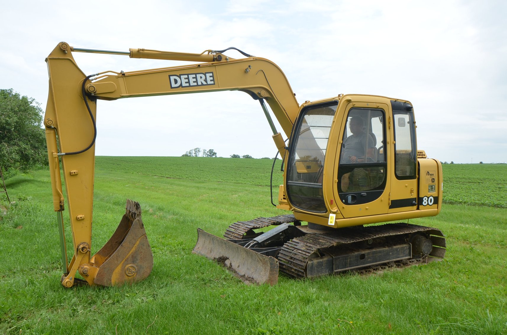 Image for DEERE 80 EXCAVATOR, F350 TRUCK, IH DUMP TRUCK, TRAILERS, TRACTORS, PLUMBING SUPPLIES - Winona, MN