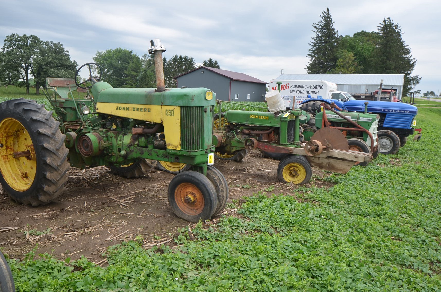 Image for DEERE 80 EXCAVATOR, F350 TRUCK, IH DUMP TRUCK, TRAILERS, TRACTORS, PLUMBING SUPPLIES - Winona, MN
