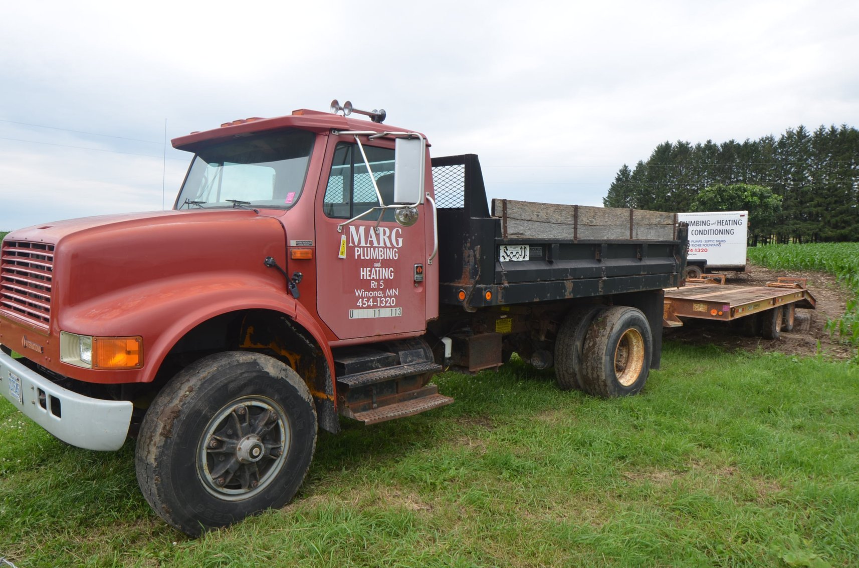 Image for DEERE 80 EXCAVATOR, F350 TRUCK, IH DUMP TRUCK, TRAILERS, TRACTORS, PLUMBING SUPPLIES - Winona, MN