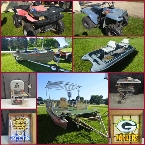 BOATS, ATVS, NEON SIGNS, TOOLS, CRAFTS AND MORE! - Mondovi, WI