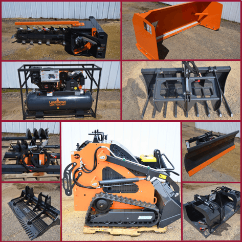 MINI SKID STEERS, SKID STEER ATTACHMENTS, MASSAGE CHAIRS, AND MORE! - Mondovi, WI