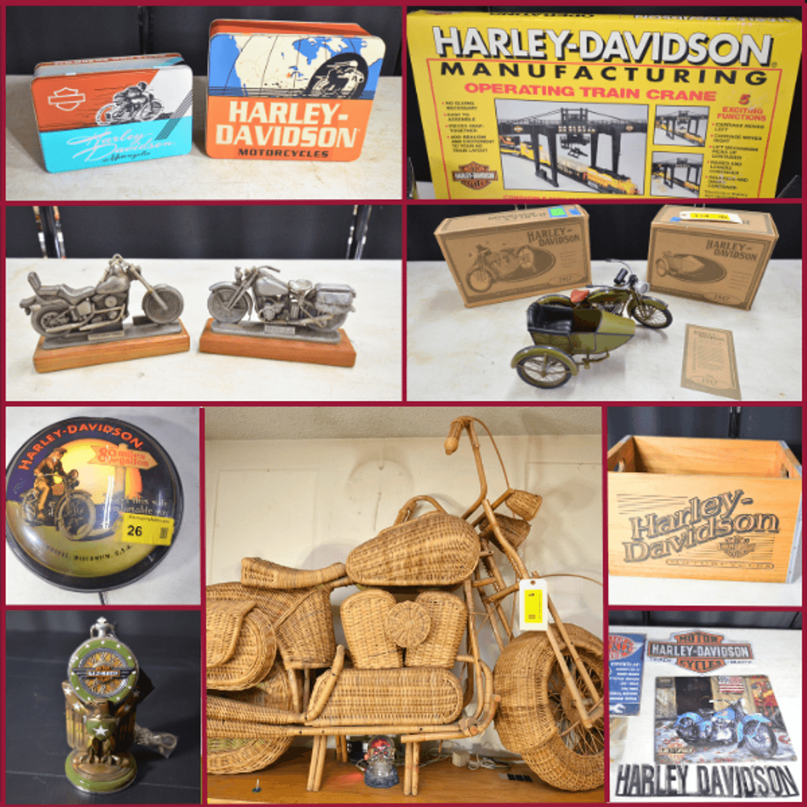 Image for HARLEY-DAVIDSON HERITAGE: COLLECTIBLES & MEMORABILIA - St.Charles, MN