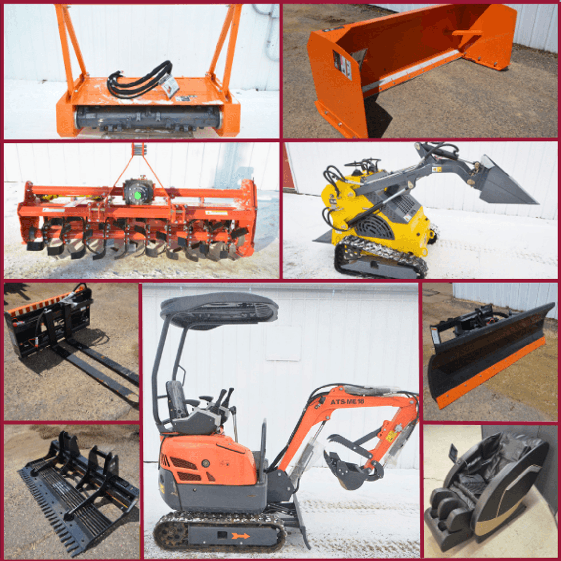 Image for DEC MINI EXCAVATOR, LOADERS, ATTACHMENTS AND MORE! - Mondovi, WI