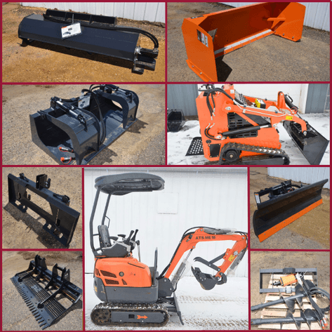 FEB 15 MINI EXCAVATOR, LOADERS, ATTACHMENTS AND MORE! - Mondovi, WI