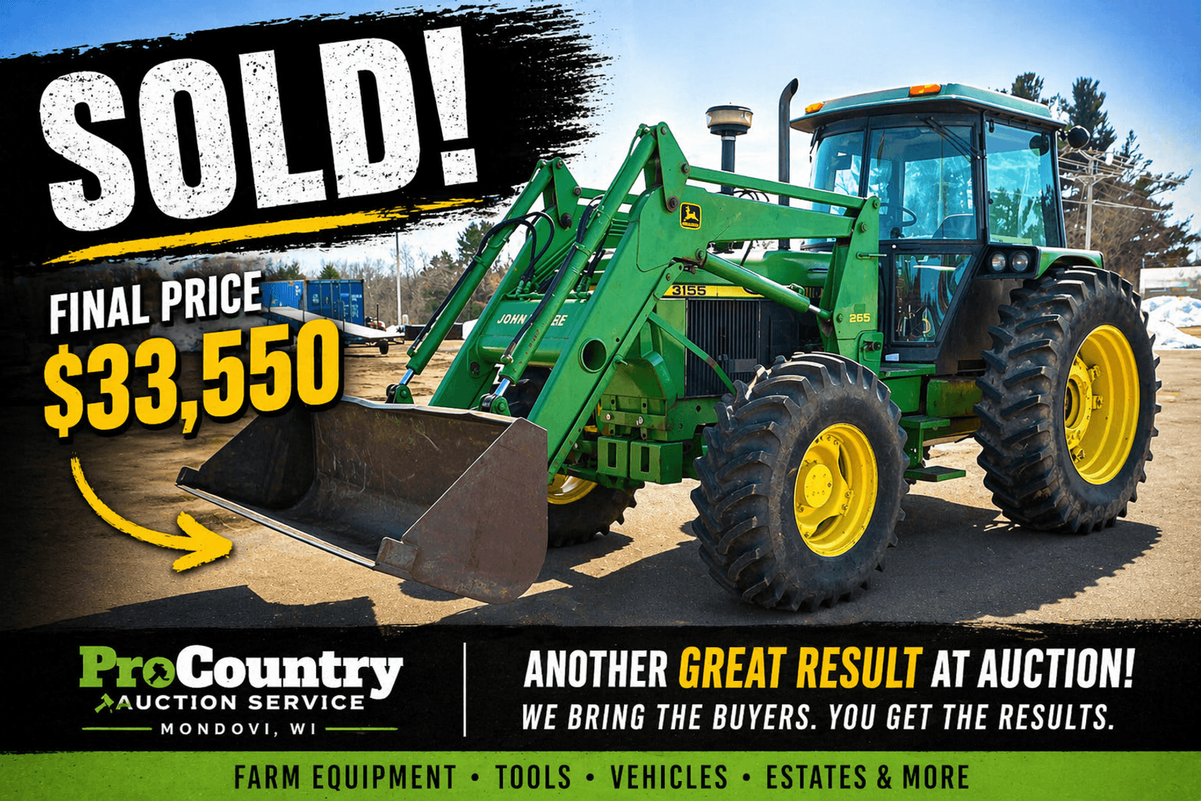 Image for FARM AND HEAVY EQUIPMENT AUCTION - Multiple Locations