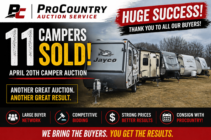 BILL'S SPRING RV INVENTORY REDUCTION SALE - Mondovi, WI
