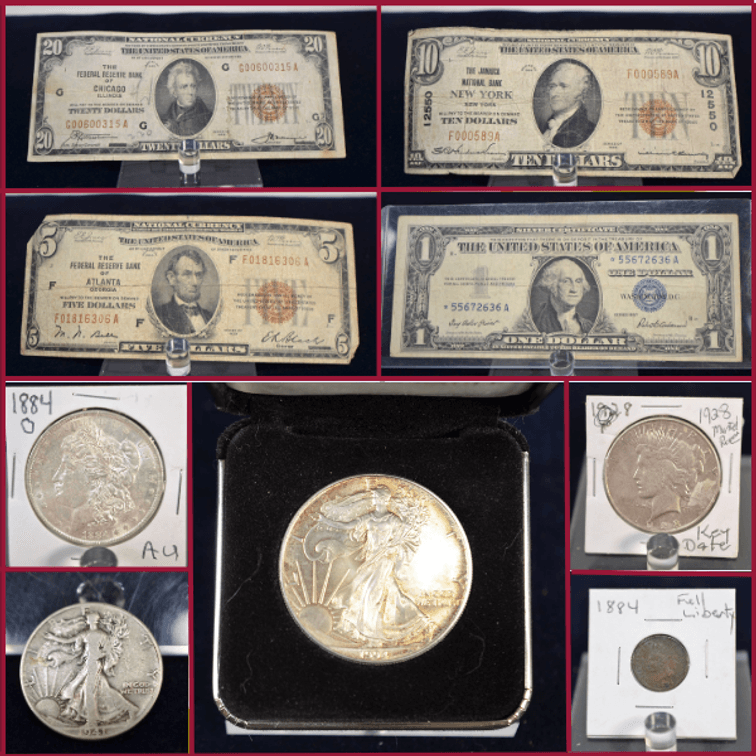 Image for MORGAN DOLLARS, SILVER COINS & HISTORIC CURRENCY - Mondovi, WI