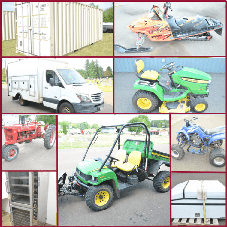 Image for JD GATOR, TRUCKS, TRACTORS, SHIPPING CONTAINERS, MOWERS & MORE!  - Mondovi, WI