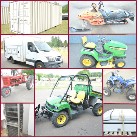 JD GATOR, TRUCKS, TRACTOR, SHIPPING CONTAINERS, MOWERS & MORE!  - Mondovi, WI