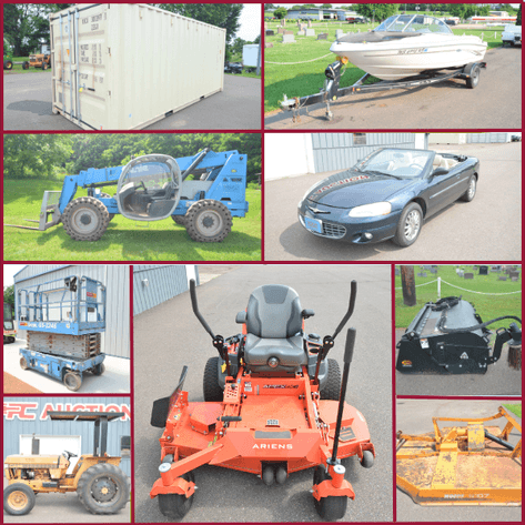 TELEHANDLER, SCISSOR LIFT, VEHICLES, MOWERS, BOAT AND MORE! - Mondovi, WI