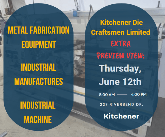 Image for Kitchener Die Craftsmen Limited Retirement Auction