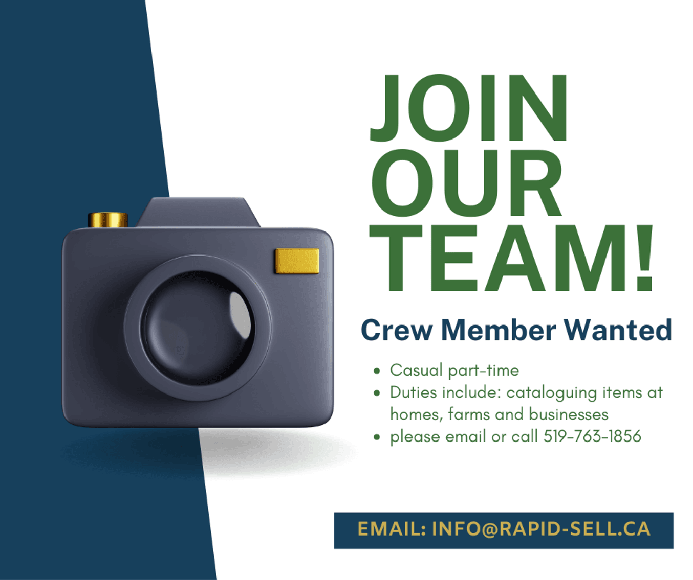 Image for TEST Job Opportunity! Come and Work with Us