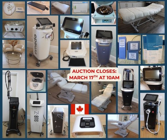 Image for Premier Medical Spa Assets Auction - (beside Guelph General Hospital)