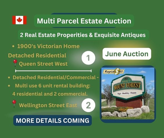 Image for Multi Parcel Estate Auction - Mount Forest