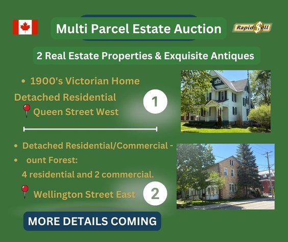 Image for Multi Parcel Estate Auction - Mount Forest