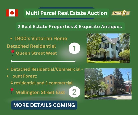 Image for Multi Parcel Real Estate Auction - Mount Forest