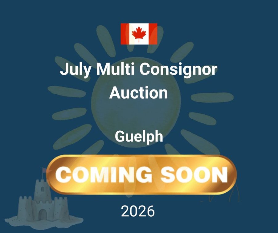 Image for July Multi Consignor Auction - Guelph