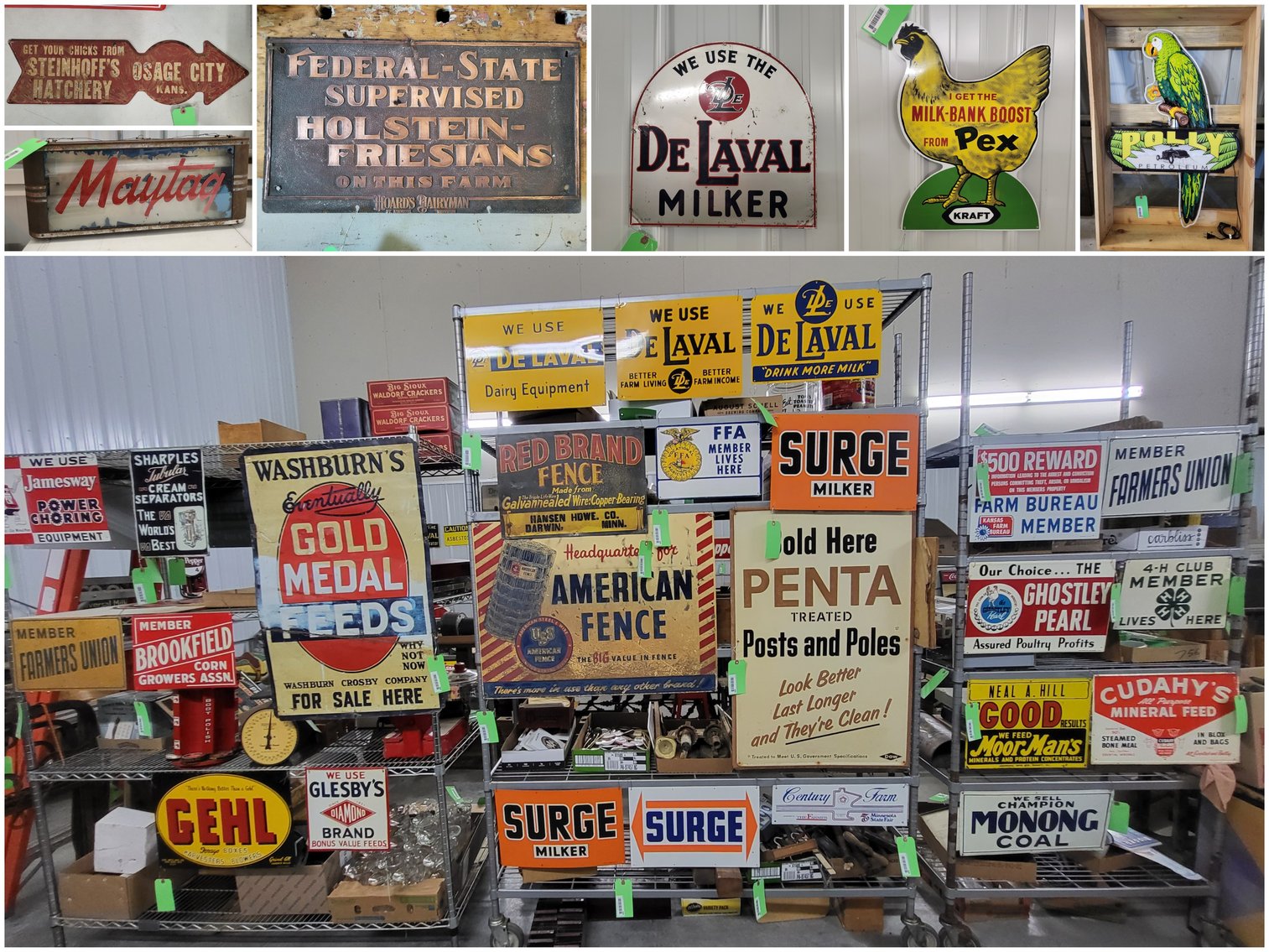 Image for Advertising & Farm Collectibles