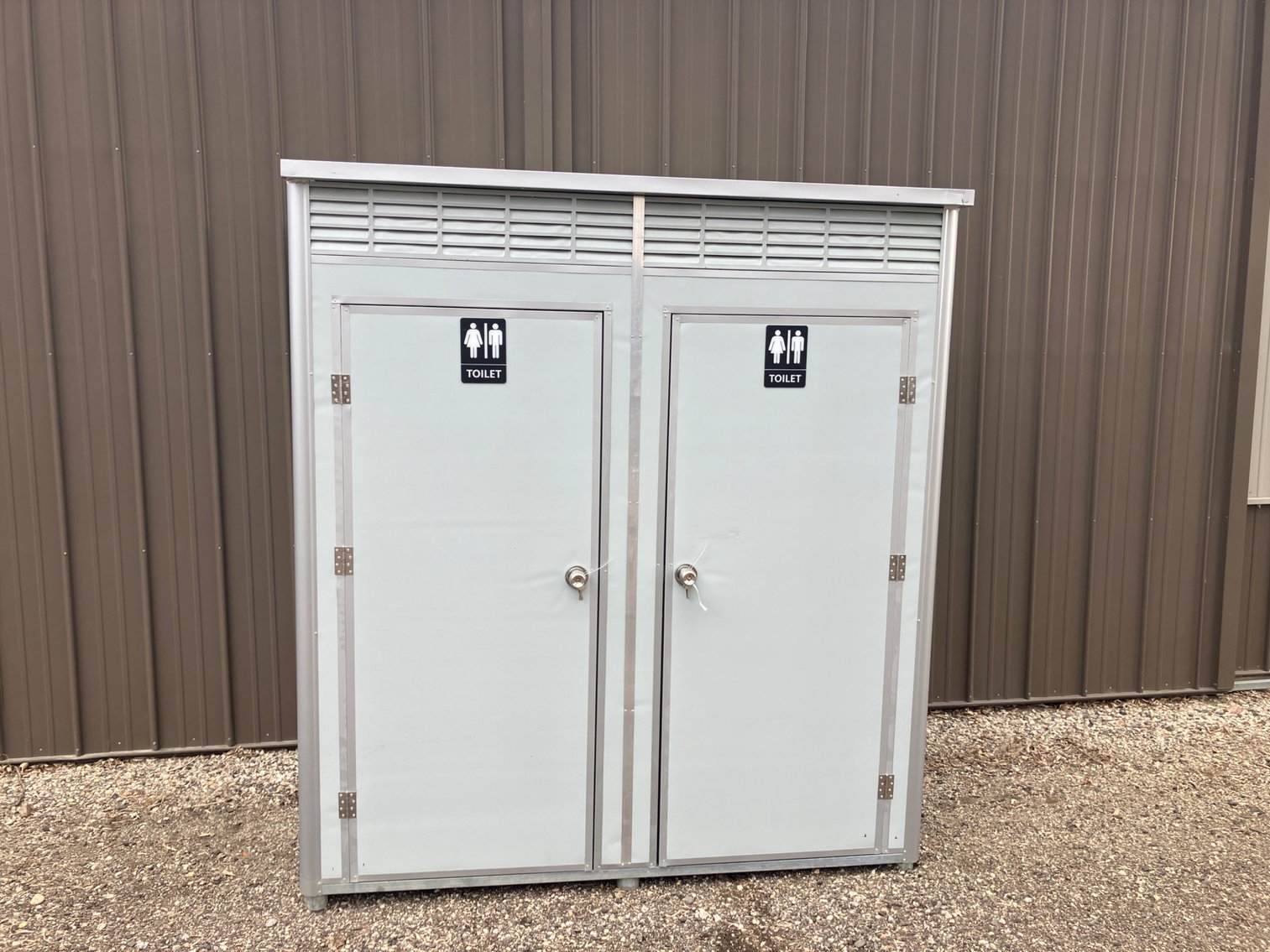 Image for Container House, Commercial Mower, and Restroom