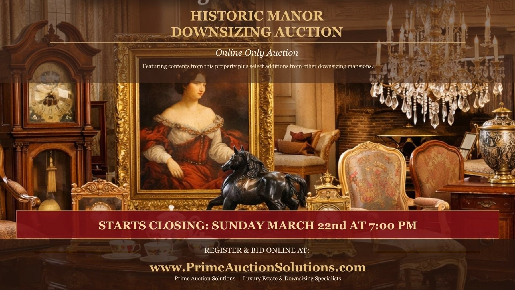 Image for Historic Manor Downsizing Auction