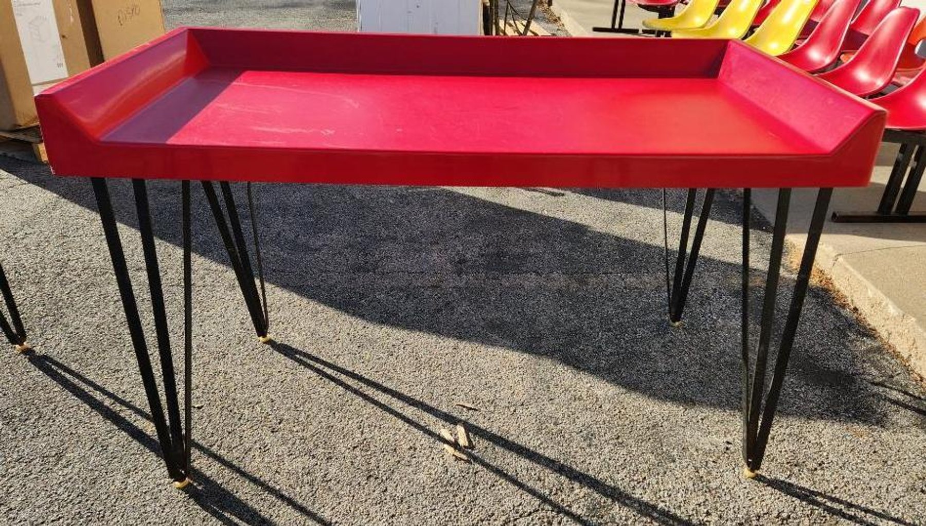 Image for Work Tables, Break Room Furniture, Laundromat Folding Tables, Seating, Commercial Washers