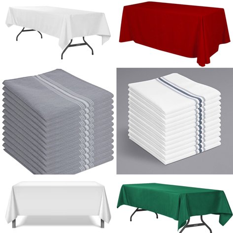 Image for Bulk Linens, Cloth Tablecloths, Napkins, PPE, Facemasks, Gowns