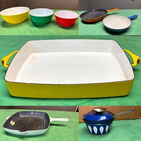 Image for Vintage Kitchenwares, Cookware, Costume Jewelry Estate