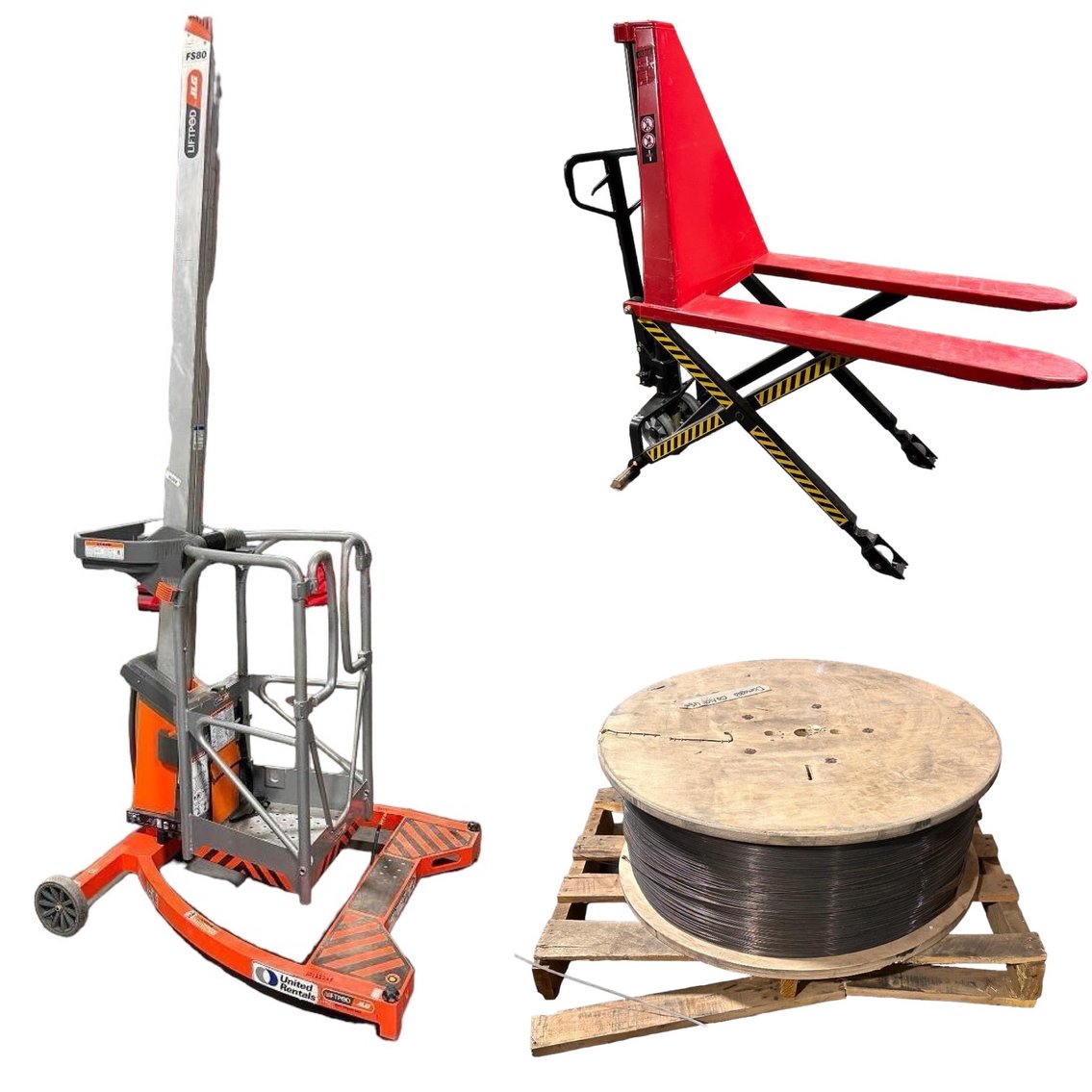 Image for Industrial Equipment, JLG Personnel Lift, Commercial Ice Machines & Refrigerators, Tools, Industrial Supply, New DeWalt Cordless Tools and More