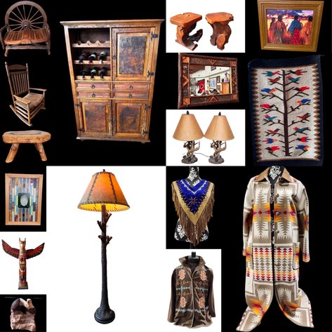 Image for Carol Hodges Ponca Hills Estate - High End Native American & Southwestern Furniture, Decoratives, Fixtures, Clothing and More.
